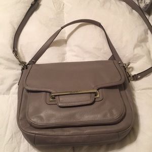 Leather Coach crossbody
